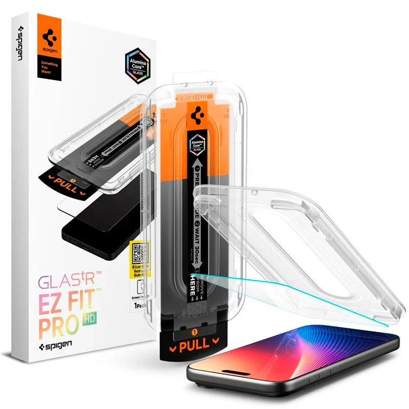 iPhone 17 Pro Max / 16 Pro Max Spigen Glass tR EZ Fit Pro HD Skjermbes v:1578478 iPhone 17 Pro Max / 16 Pro Max Spigen Glass tR EZ Fit Pro HD Skjermbes v:1578478