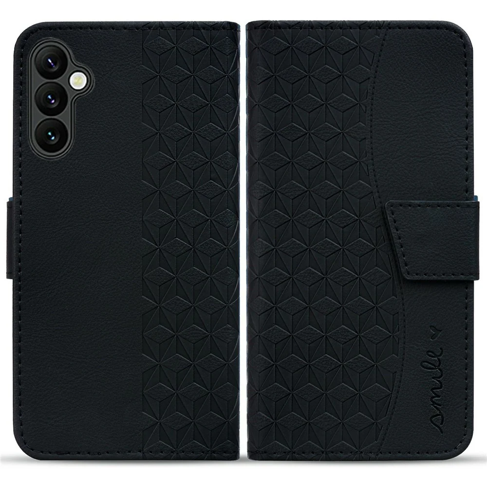 Samsung Galaxy A57 EIDERWOOD Flip Deksel med Trykk – Kortholder & Stro v:8616074 Samsung Galaxy A57 EIDERWOOD Flip Deksel med Trykk – Kortholder & Stro v:8616074