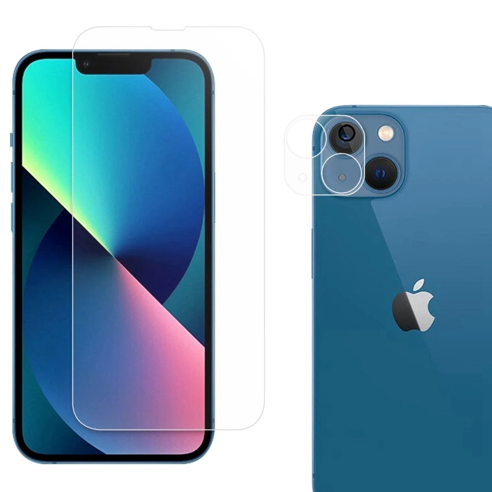 iPhone 14 Plus Kamera og Skjermbeskytter - Gjennomsiktig v:3736702