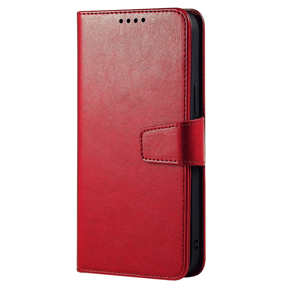 EIDERWOOD Xiaomi 15 Ultra Kunstskinn Flip Deksel – Rød v:4055652