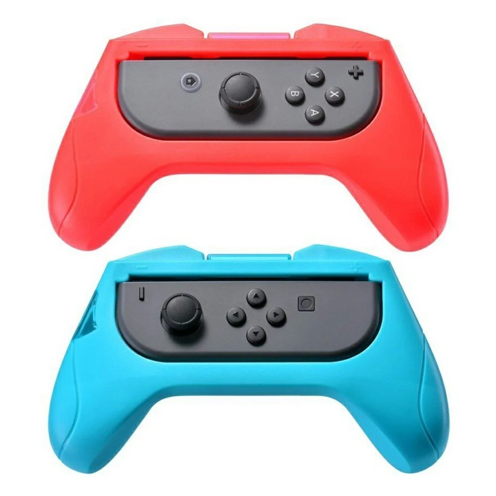 Nintendo Switch Kontroller Grep – 2 stk. (Blå og Rød) v:7785518