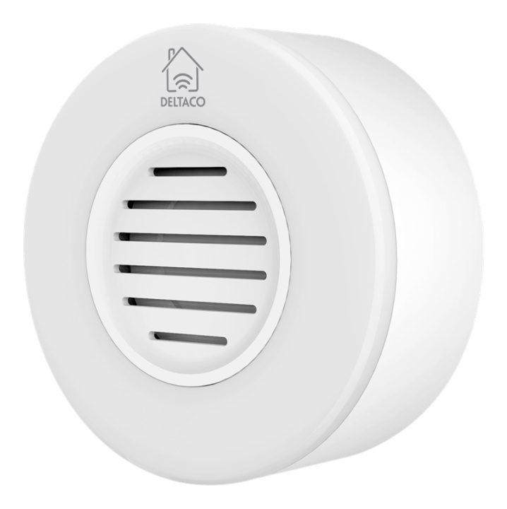 DELTACO SMART HOME WiFi-sirene, hvit v:8332490 DELTACO SMART HOME WiFi-sirene, hvit v:8332490