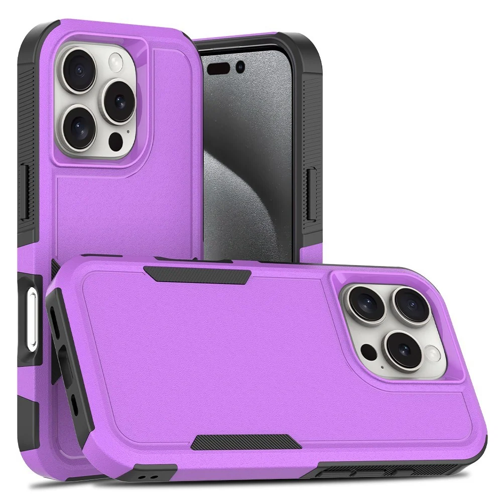 EIDERWOOD iPhone 16 Pro Hybrid Deksel - Lilla v:8797470