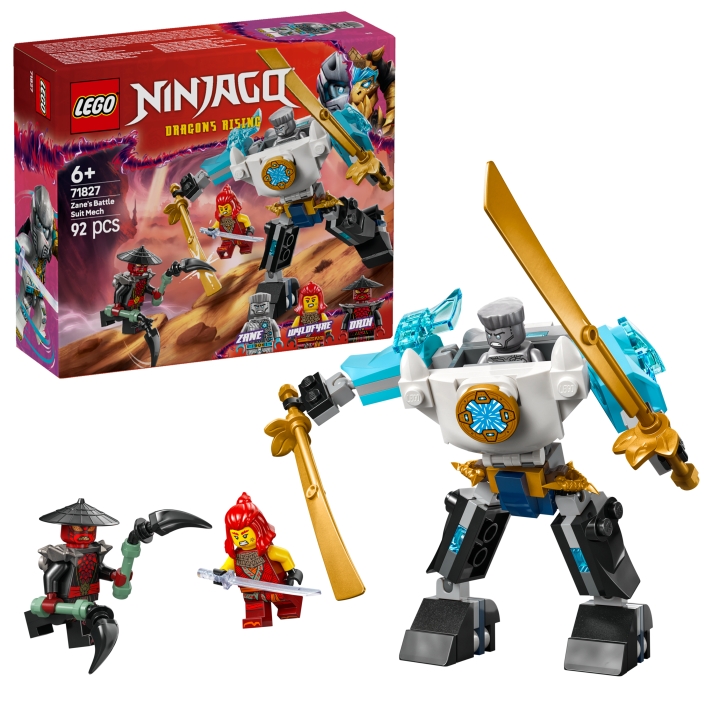 LEGO Ninjago - Zanes stridsdrakt Mech (71827) v:9889693