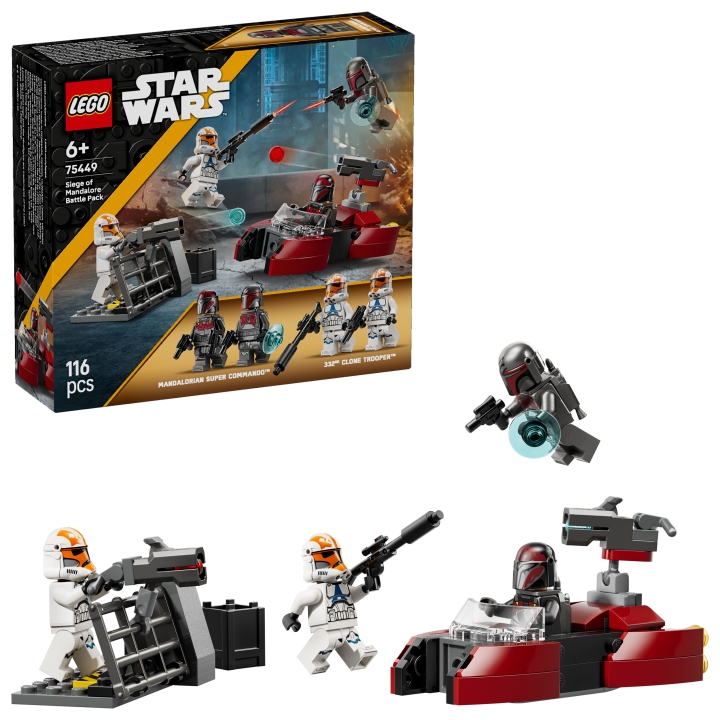 LEGO Star Wars™ – Siege of Mandalore Battle Pack (75449) v:2286544 LEGO Star Wars™ – Siege of Mandalore Battle Pack (75449) v:2286544