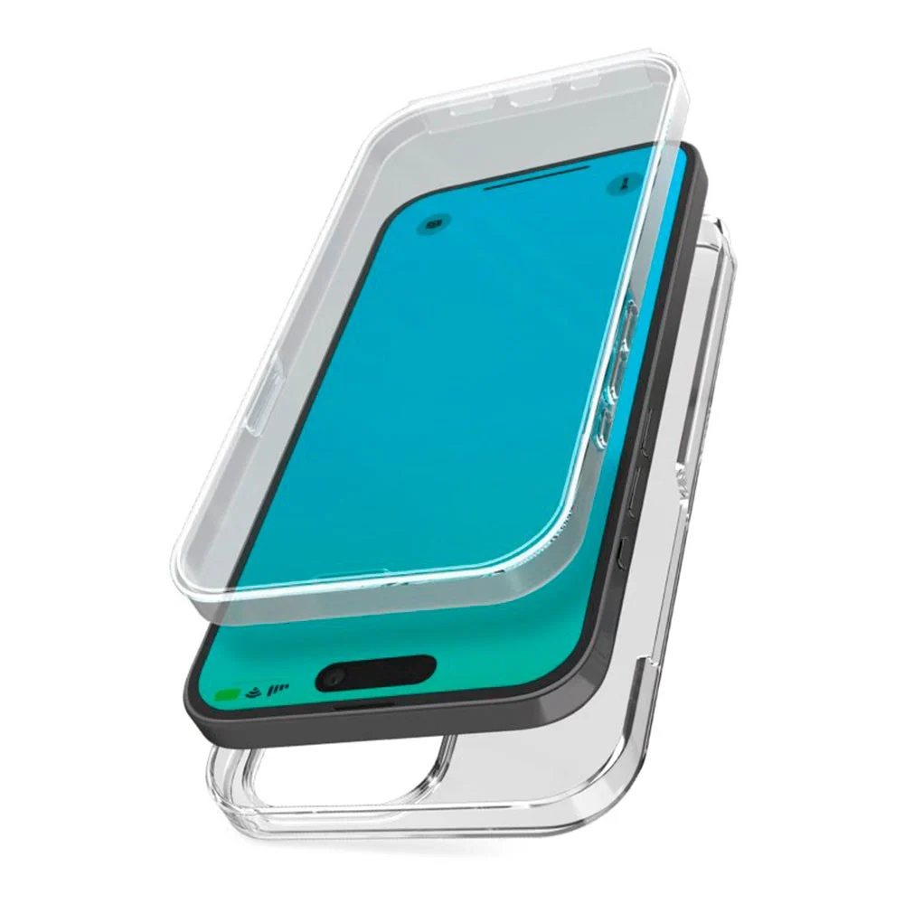 iPhone 15 SBS Full Body Deksel – Gjennomsiktig v:254347