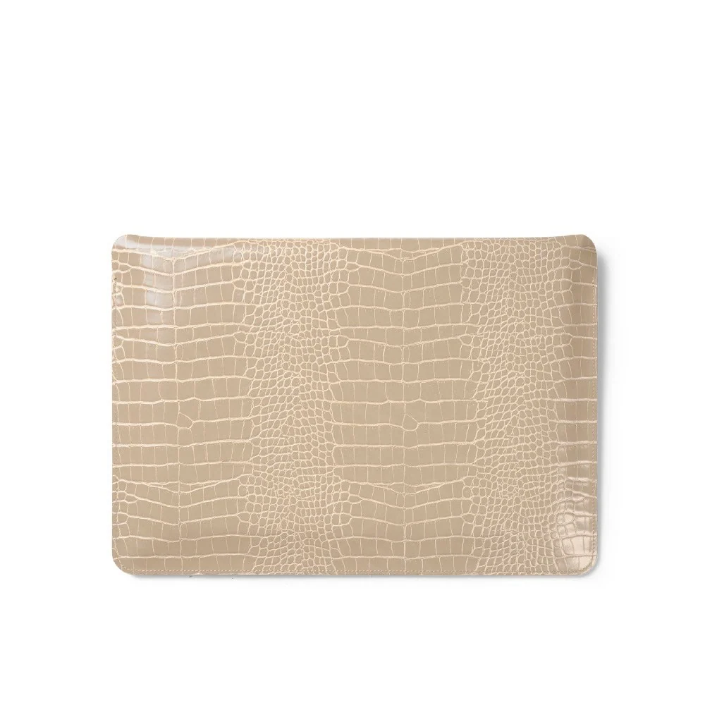 iDeal of Sweden 16" Computer Sleeve - Warm Beige Croco v:4640727