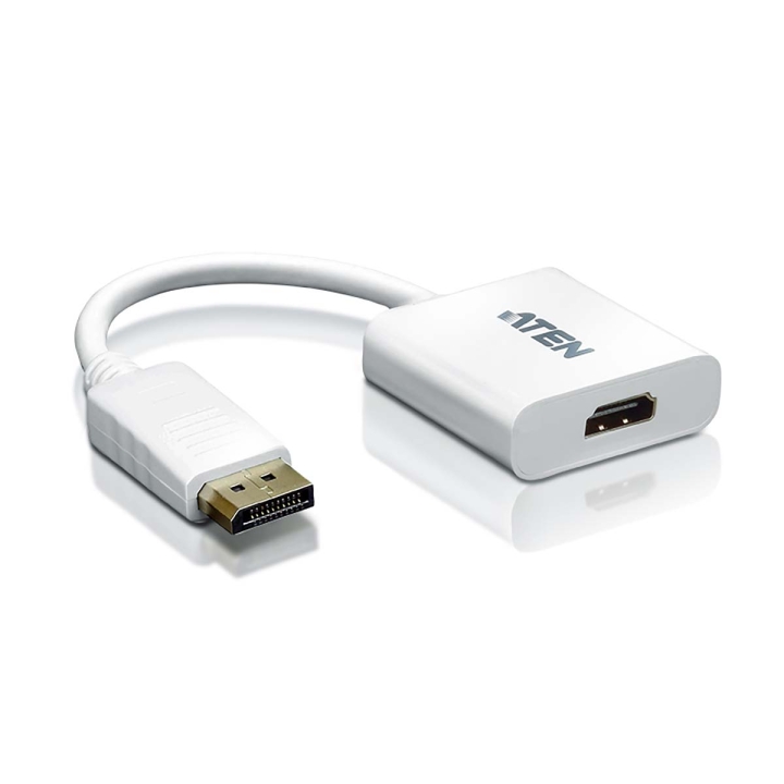 ATEN Displaykabel DisplayPort hane – HDMI Hona 0,15 m Vit v:4168552 ATEN Displaykabel DisplayPort hane – HDMI Hona 0,15 m Vit v:4168552