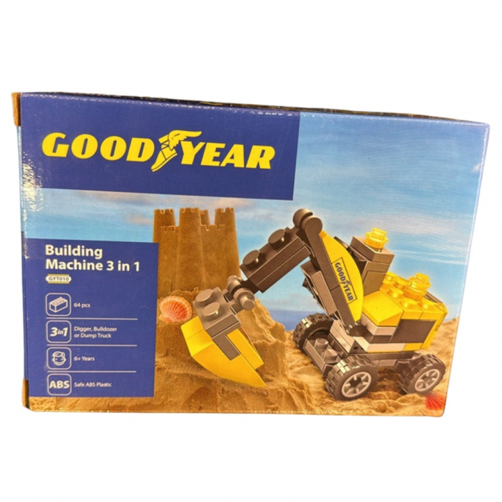 Goodyear licenced Lego – 3 in 1 – Building Machines v:2591534