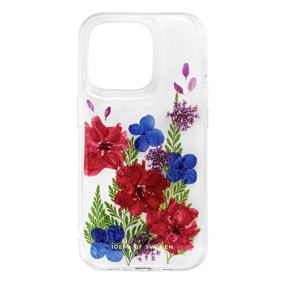 iPhone 14 Pro iDeal Of Sweden Clear Deksel - Autumn Bloom v:5433548