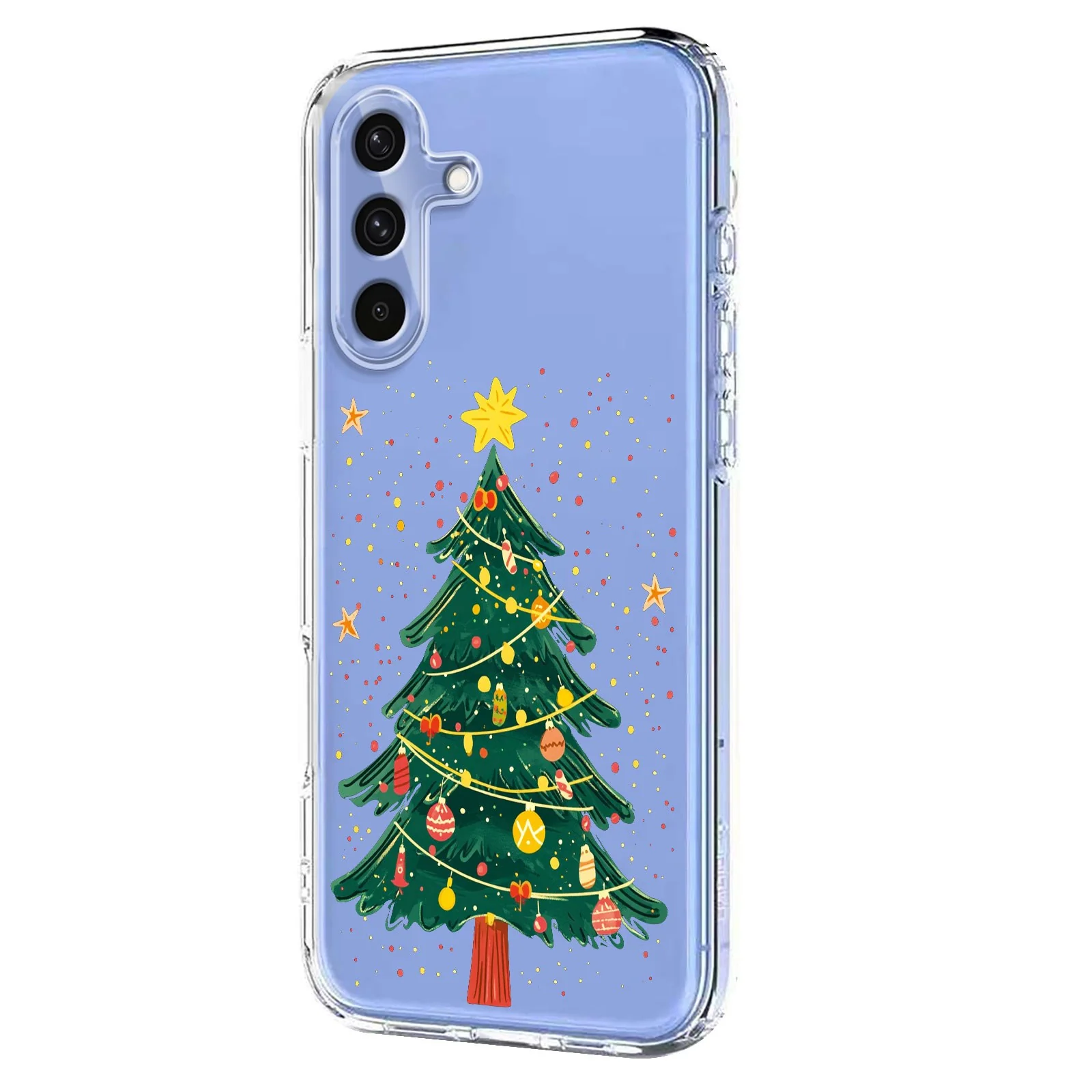 EIDERWOOD Samsung Galaxy A56 (5G) Fleksibelt Plast Juledeksel med Moti v:5988921