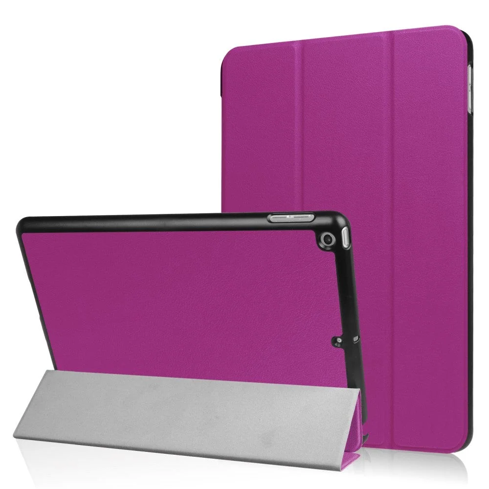 Apple iPad 9.7 2017/2018 Smart Deksel m. Stativ – Lilla v:5647445 Apple iPad 9.7 2017/2018 Smart Deksel m. Stativ – Lilla v:5647445