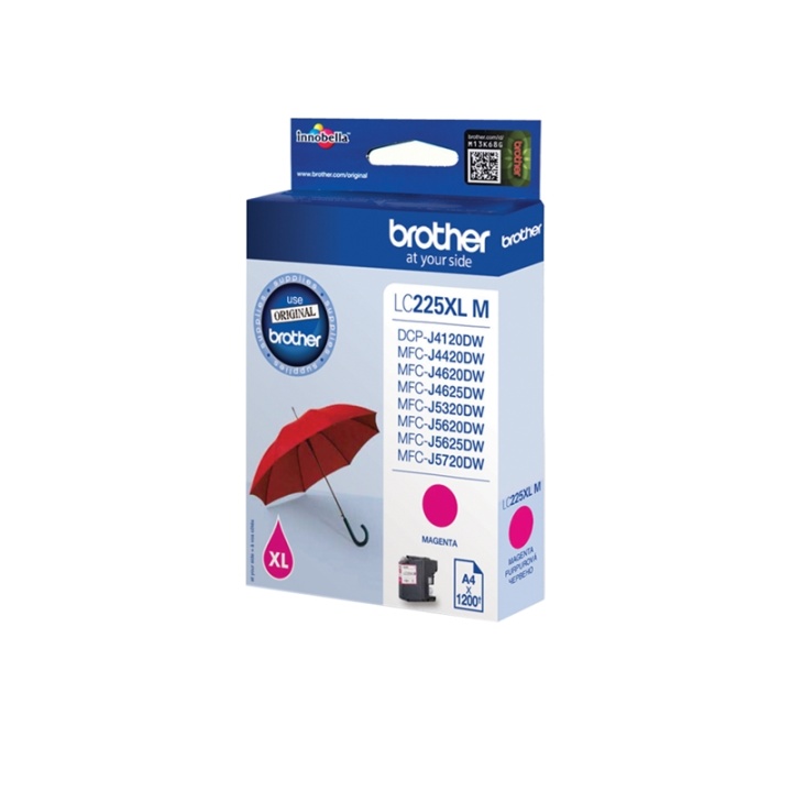 Brother LC-225XLM blekkpatroner 1 stk Original Magenta v:5566818