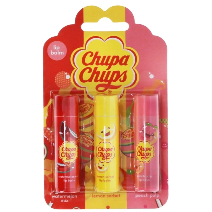 Chupa Chups Lip Balm Set 3pcs v:8759183