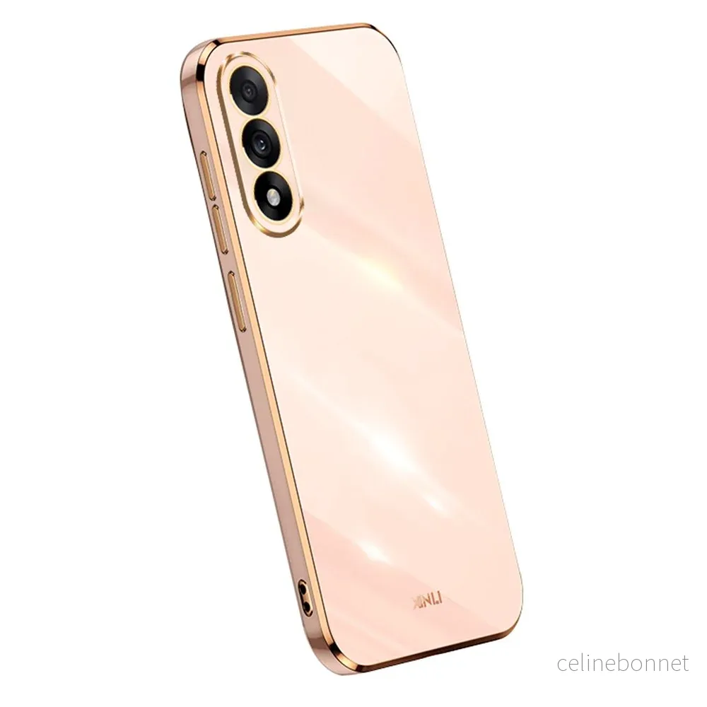 OnePlus Nord 5 Metallisk Plast Deksel - Beige v:2059337