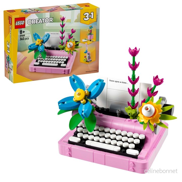 LEGO LEGO Creator - Skrivemaskin med blomster (31169) v:5820680