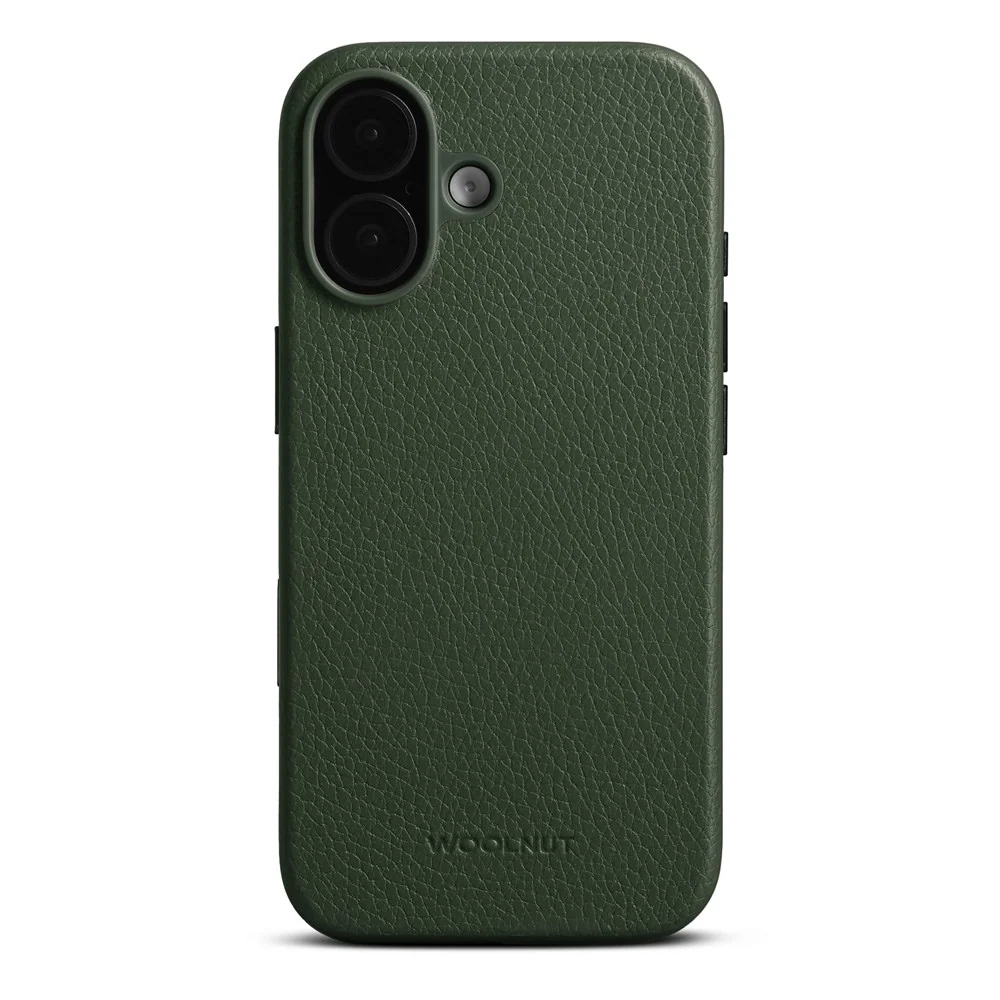 WOOLNUT iPhone 17 Ekte Skinn Deksel – MagSafe Kompatibel – Grønn v:6257350 WOOLNUT iPhone 17 Ekte Skinn Deksel – MagSafe Kompatibel – Grønn v:6257350