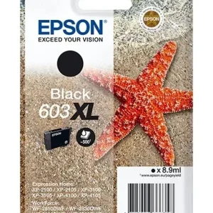 Epson Enkeltpakke med svart 603XL-blekk v:1203405 Epson Enkeltpakke med svart 603XL-blekk v:1203405