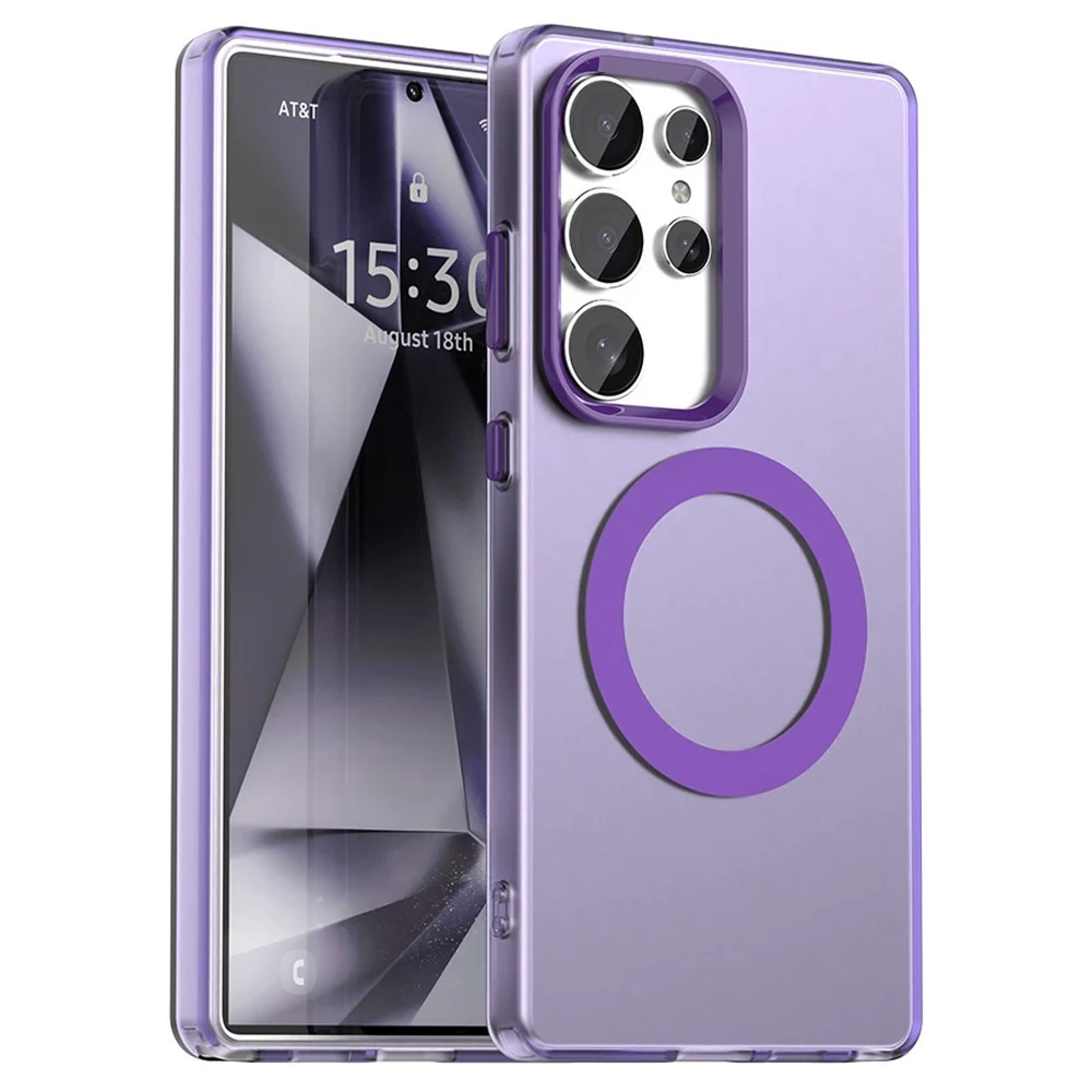EIDERWOOD Samsung Galaxy S25 Ultra Hybrid Plast Deksel – MagSafe Kompa v:8821485 EIDERWOOD Samsung Galaxy S25 Ultra Hybrid Plast Deksel – MagSafe Kompa v:8821485