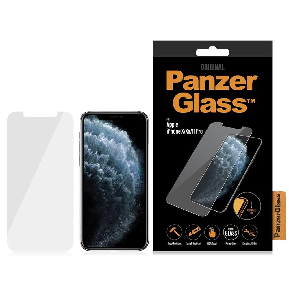iPhone 11 Pro / Xs / X PanzerGlass Standard Fit Skjermbeskytter – Gjen v:5414470 iPhone 11 Pro / Xs / X PanzerGlass Standard Fit Skjermbeskytter – Gjen v:5414470
