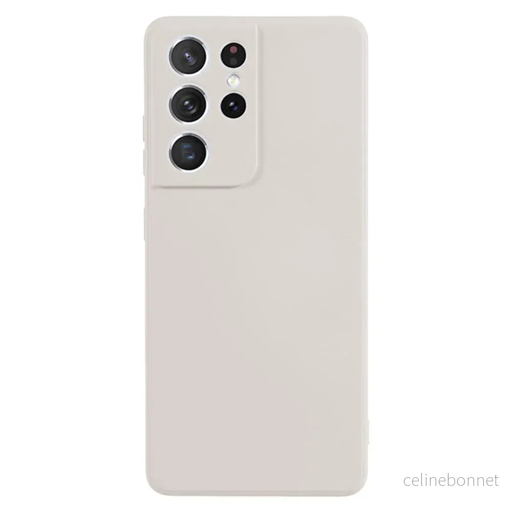 EIDERWOOD Samsung Galaxy S21 Ultra Fôret Fleksibelt Plast Deksel – Bei v:3579779