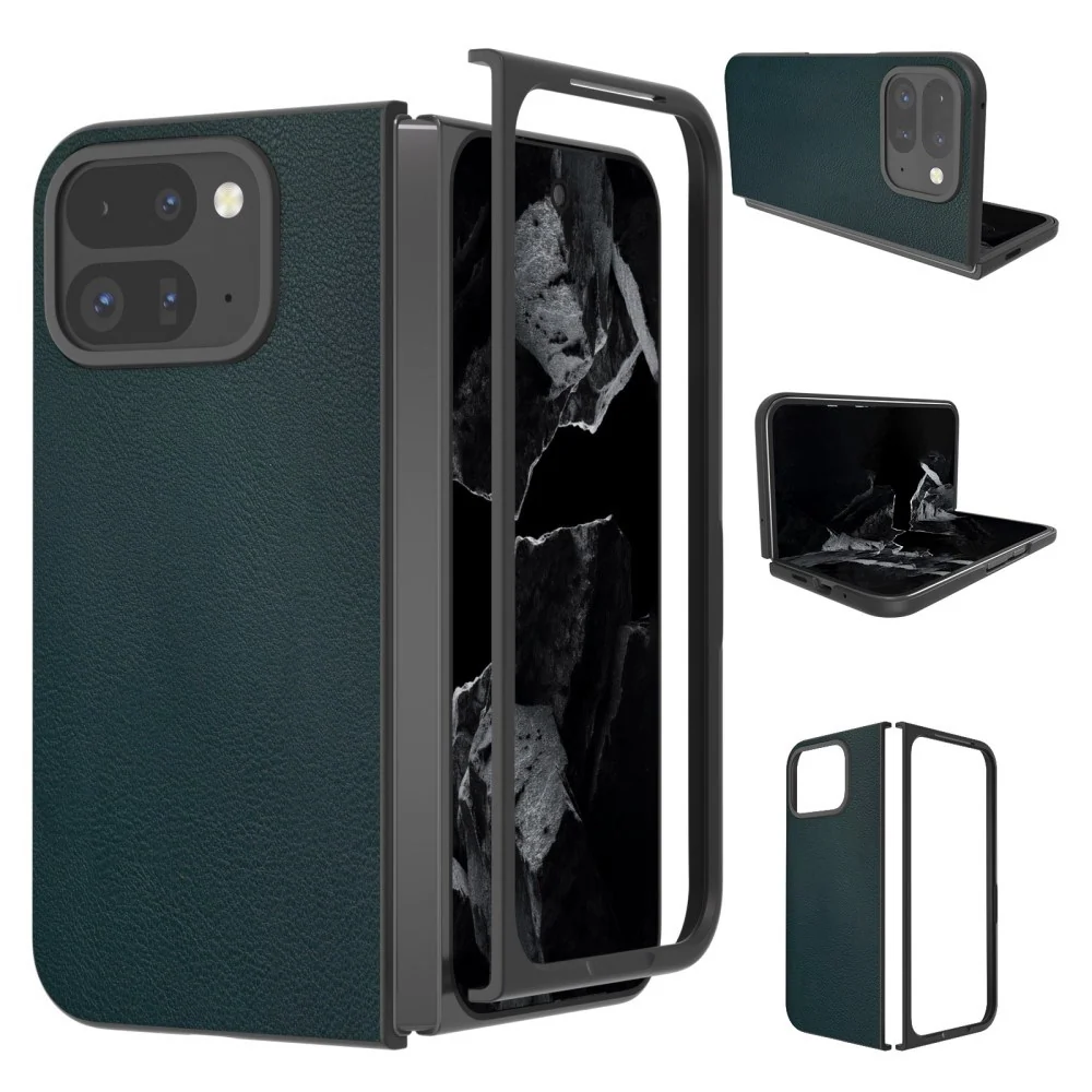 EIDERWOOD Google Pixel 9 Pro Fold (5G) Kunstskinn Deksel – Mørkgrønn v:9847967 EIDERWOOD Google Pixel 9 Pro Fold (5G) Kunstskinn Deksel – Mørkgrønn v:9847967