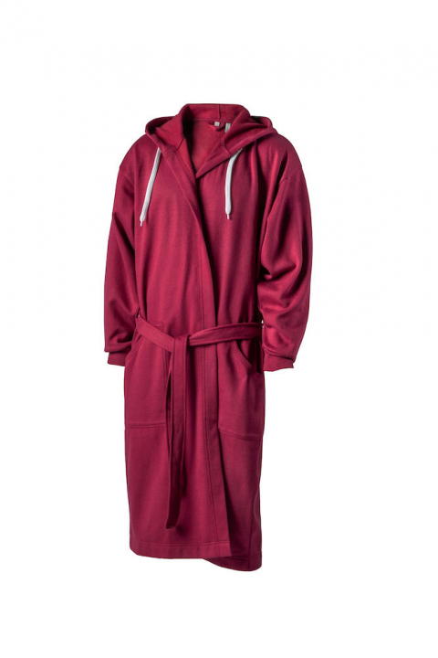Kosta Linnewäfveri Badekåpe College, Burgundy, L/XL v:7918537