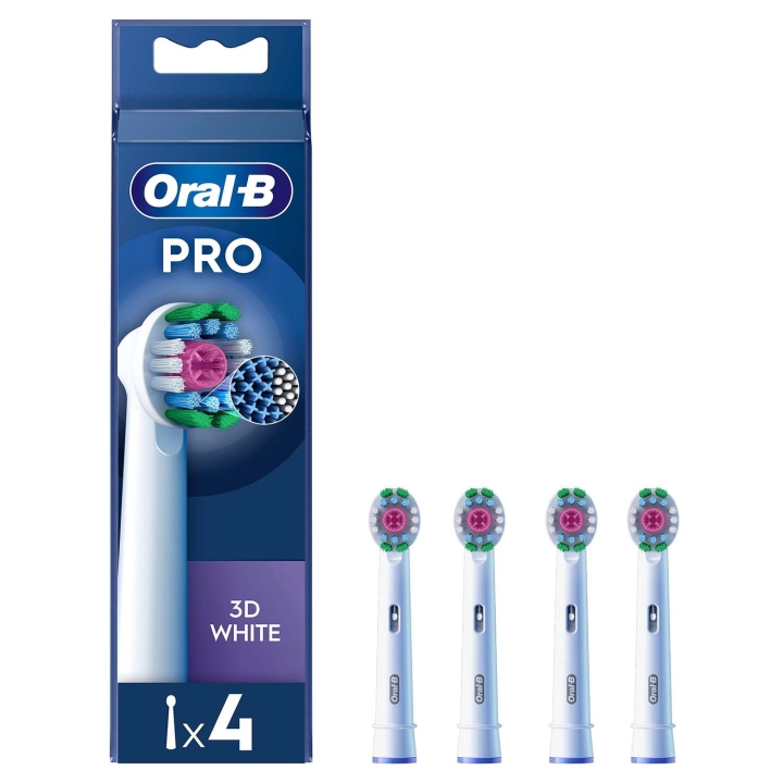 Oral B Borsthuvud 3D White 4st v:6453777 Oral B Borsthuvud 3D White 4st v:6453777