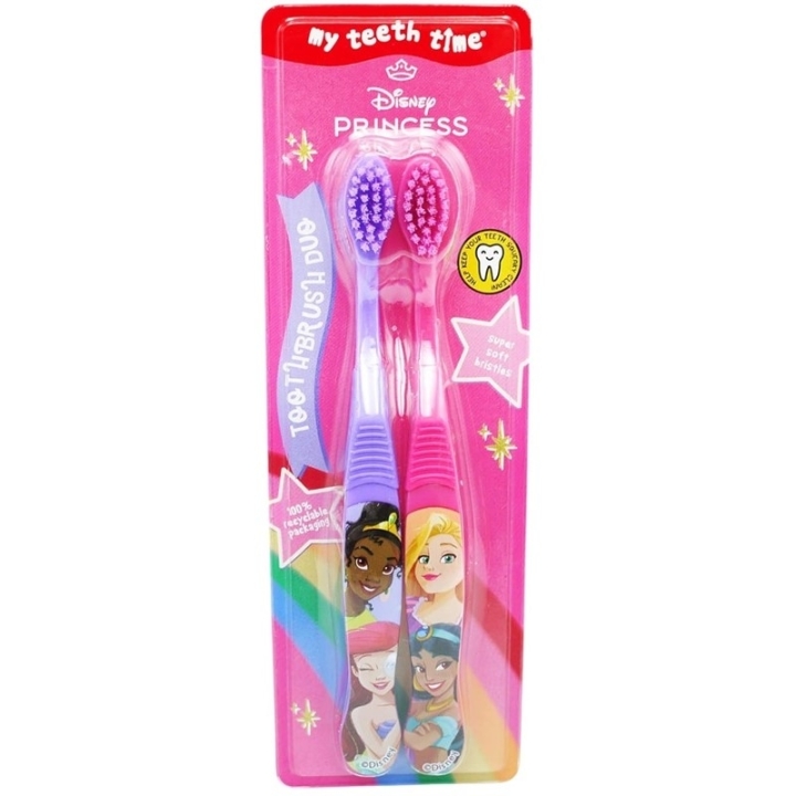 Disney Prinsesse-tannbørste Duo Super Soft v:6140631