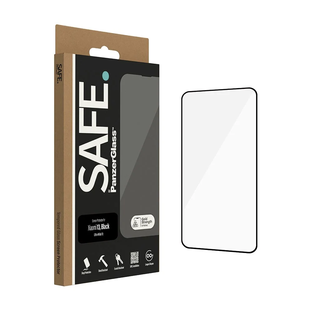 Xiaomi 13 Safe By PanzerGlass® Ultra-Wide Fit Beskyttelsesglass – Case v:7402312 Xiaomi 13 Safe By PanzerGlass® Ultra-Wide Fit Beskyttelsesglass – Case v:7402312