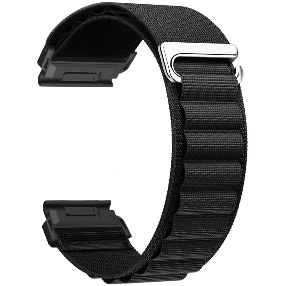 Universal Garmin 22mm QuickFit EIDERWOOD Nylon Remm – Svart v:7351717 Universal Garmin 22mm QuickFit EIDERWOOD Nylon Remm – Svart v:7351717