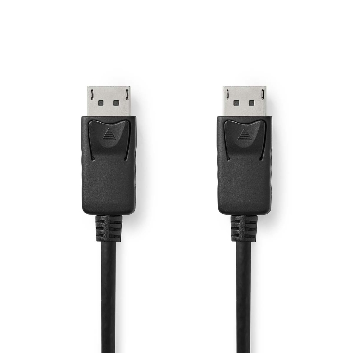 Nedis Displayport-kabel | DisplayPort Han | DisplayPort Han | 4K@60Hz | Gull belagt | 3.00 m | Rund | PVC | Sort | Label v:9531542 Nedis Displayport-kabel | DisplayPort Han | DisplayPort Han | 4K@60Hz | Gull belagt | 3.00 m | Rund | PVC | Sort | Label v:9531542