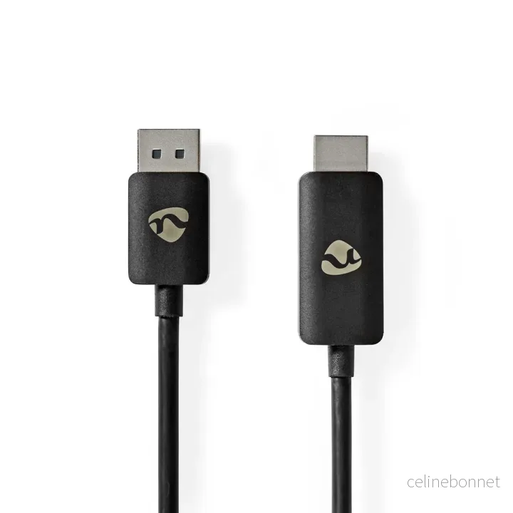 Nedis Displayport-adapter | DisplayPort Han | HDMI ™ -kontakt | 8K@30Hz | Nikkel belagt | Rett | 1.80 m | Rund | TPE | PVC | Sort | Boks v:1463419 Nedis Displayport-adapter | DisplayPort Han | HDMI ™ -kontakt | 8K@30Hz | Nikkel belagt | Rett | 1.80 m | Rund | TPE | PVC | Sort | Boks v:1463419