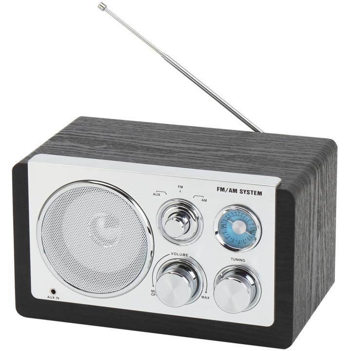 Denver AM/FM analog radio Svart v:8814481 Denver AM/FM analog radio Svart v:8814481