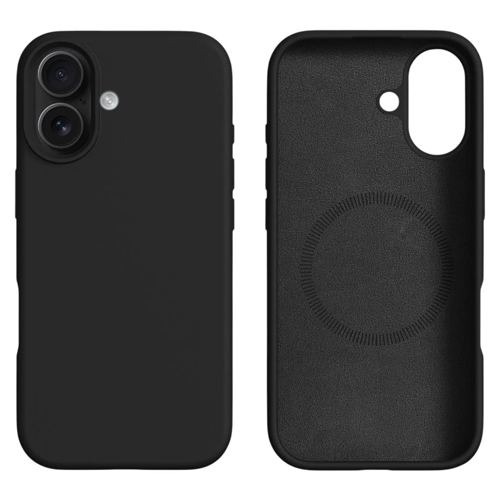 iPhone 16 2-i-1 Silikon & Hard Plast Deksel - MagSafe Kompatibel - Sva v:1913586
