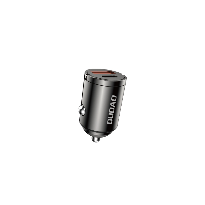 Dudao R3MAX Car Charger 48Watt 1xUSB-A + 1xUSB-C v:7455346 Dudao R3MAX Car Charger 48Watt 1xUSB-A + 1xUSB-C v:7455346