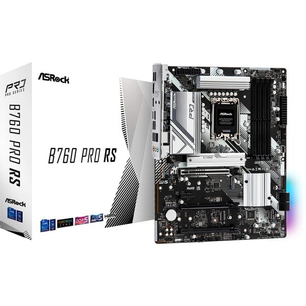 ASROCK B760 PRO RS ATX LGA1700 Intel B760 v:4481535 ASROCK B760 PRO RS ATX LGA1700 Intel B760 v:4481535
