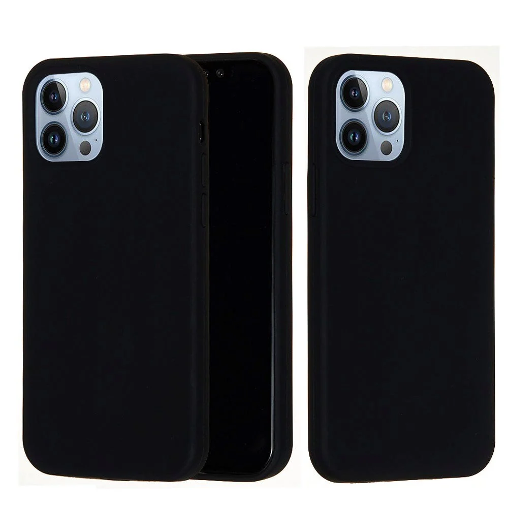iPhone 15 Pro Silikon Deksel - Svart v:5197020