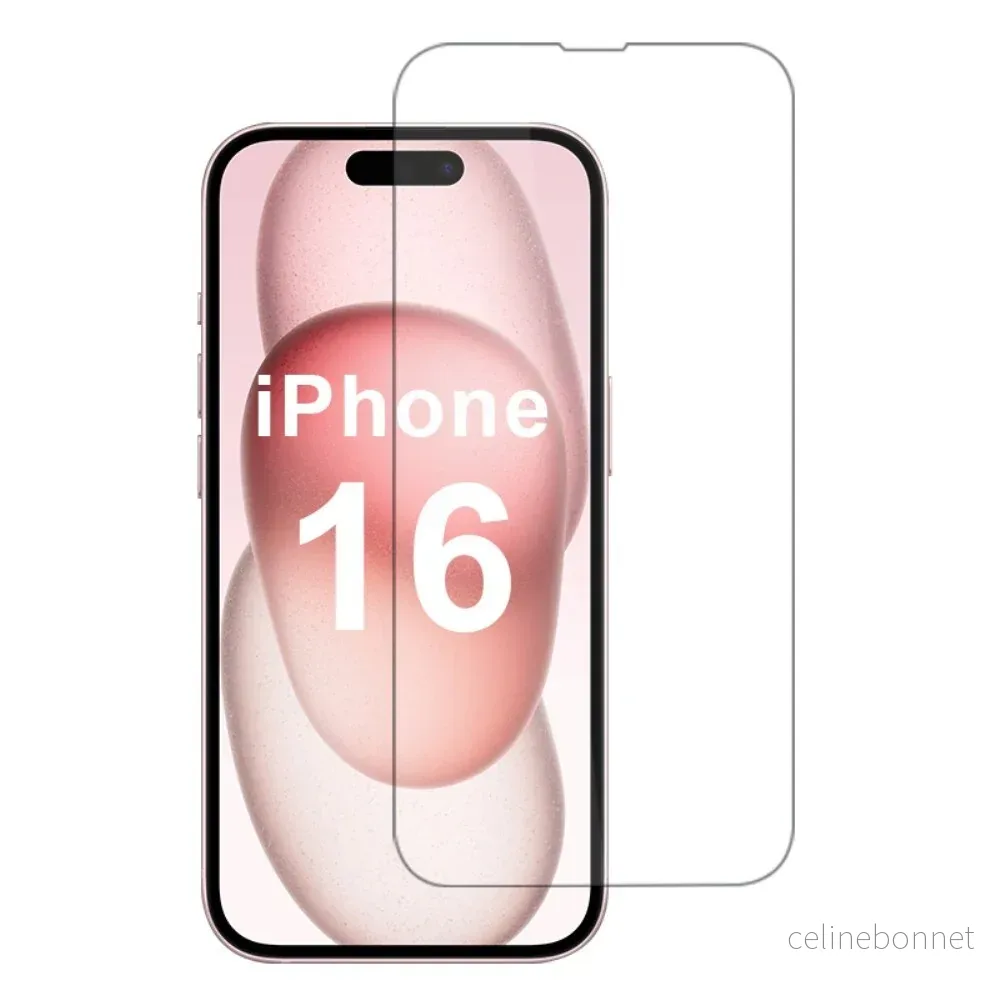 iPhone 16 Skjermbeskyttelse 2.5D Herdet Glass – Case Friendly – Gjenno v:2162169 iPhone 16 Skjermbeskyttelse 2.5D Herdet Glass – Case Friendly – Gjenno v:2162169