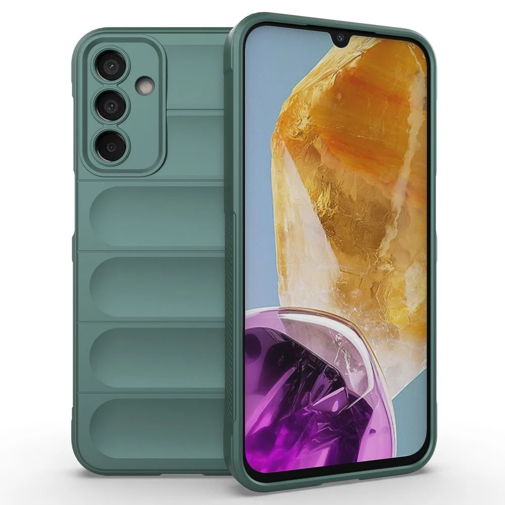 EIDERWOOD Samsung Galaxy M15 (5G) Fleksibelt Plastdeksel – Mørk Grå v:9949384 EIDERWOOD Samsung Galaxy M15 (5G) Fleksibelt Plastdeksel – Mørk Grå v:9949384