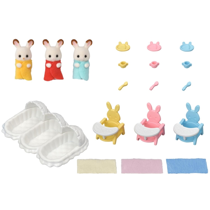 Sylvanian Families Triplets Care Set v:6756971 Sylvanian Families Triplets Care Set v:6756971