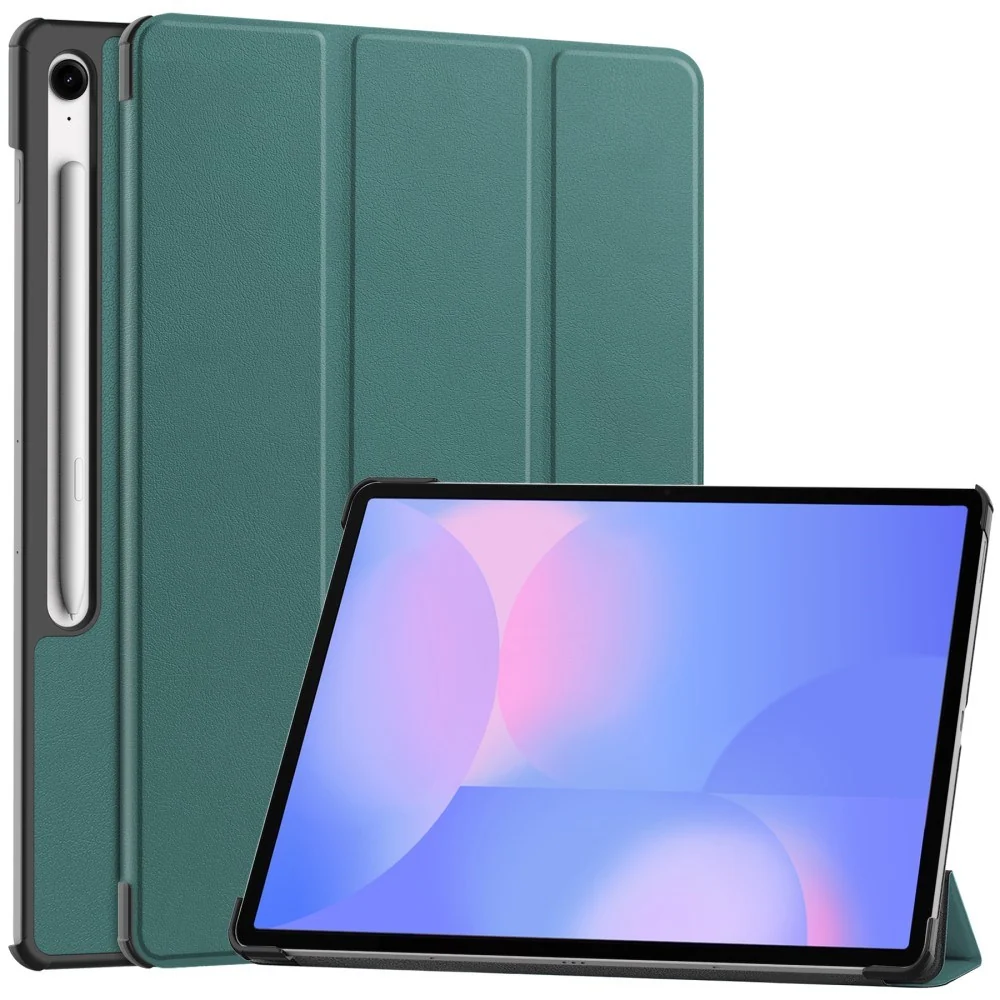 EIDERWOOD Samsung Galaxy Tab S10 FE+ (Plus) Kunstskinn Flip Deksel m. v:850513 EIDERWOOD Samsung Galaxy Tab S10 FE+ (Plus) Kunstskinn Flip Deksel m. v:850513