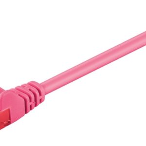 Goobay CAT 6 patchkabel, U/UTP, magenta kobberbelagt aluminiumtråd (CCA), 5 m v:7709595
