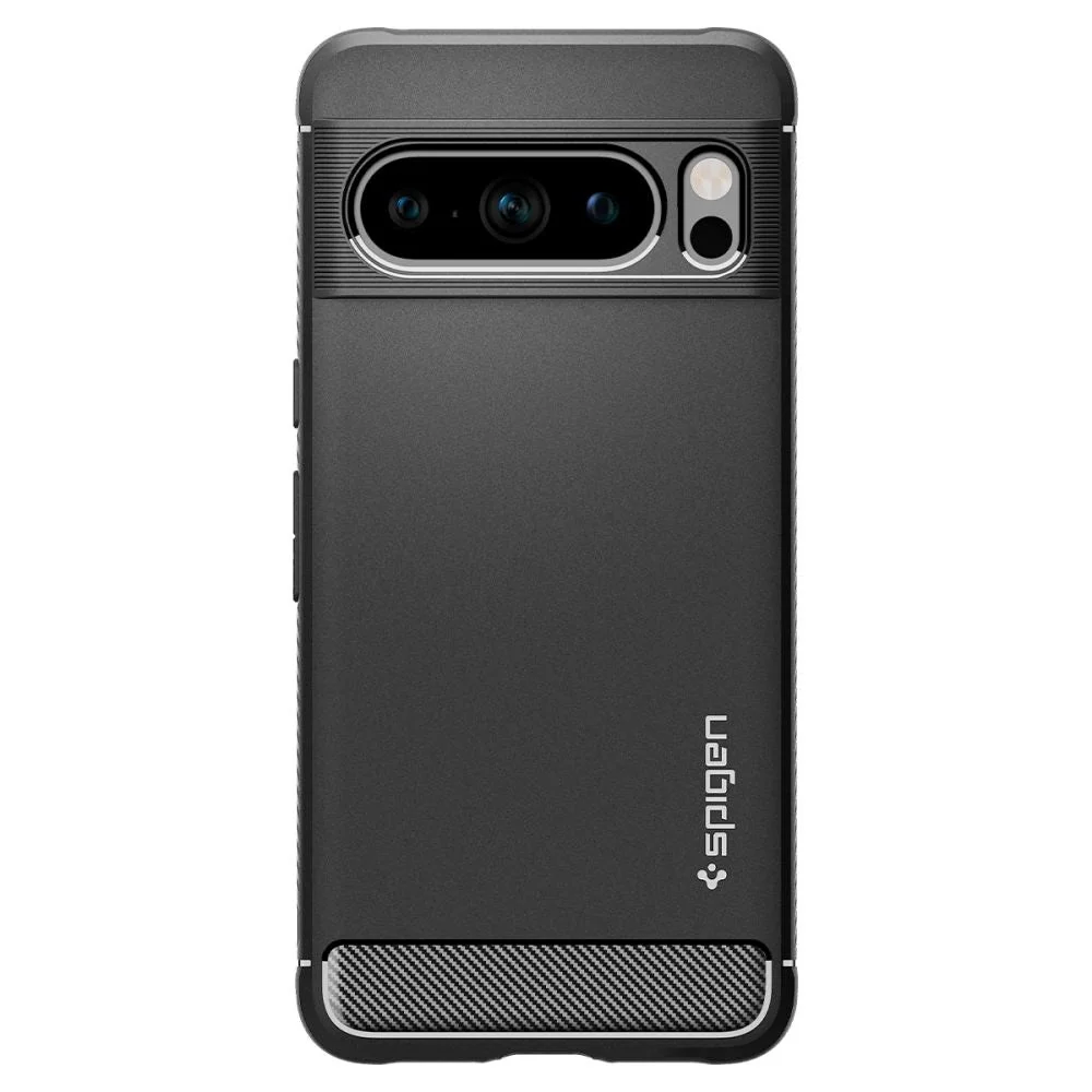 Google Pixel 8 Pro Spigen Rugged Armor Deksel – Svart v:1496350 Google Pixel 8 Pro Spigen Rugged Armor Deksel – Svart v:1496350