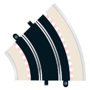 Scalextric 2stk Rad 2 standardkurve 45° v:9802369 Scalextric 2stk Rad 2 standardkurve 45° v:9802369