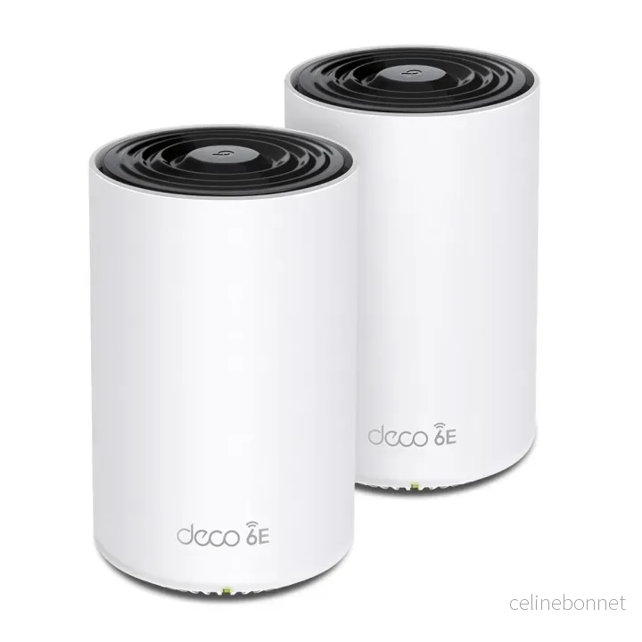TP-Link Deco XE75 (2-pakning) Wi-Fi 6E AXE5400 Wi-Fi-system med netting for hele hjemmet v:9380336