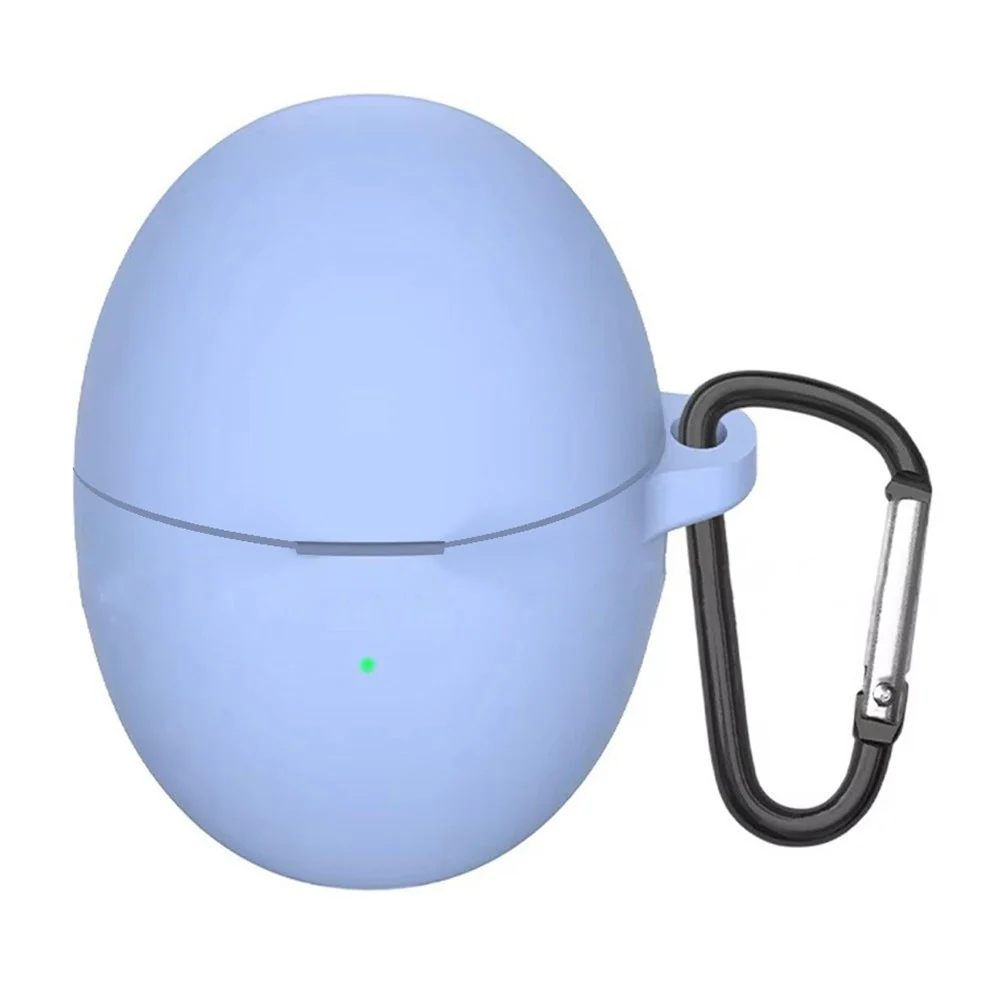 Huawei FreeBuds 6 Silikondeksel med Karabinkrok – Lavendel v:3719160