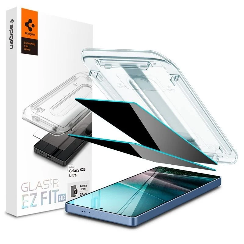 Samsung Galaxy S25 Ultra Spigen Glass tR EZ Fit HD Skjermbeskyttelsesg v:7911811 Samsung Galaxy S25 Ultra Spigen Glass tR EZ Fit HD Skjermbeskyttelsesg v:7911811