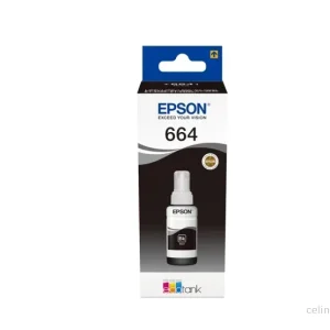 Epson Blekk C13T664140 664 Svart Ecotank v:7271451 Epson Blekk C13T664140 664 Svart Ecotank v:7271451