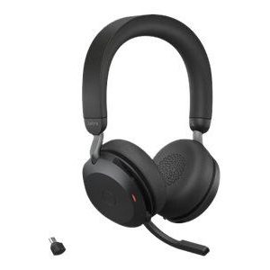 Jabra Jabra Trådløse hodetelefoner for kontoret, Evolve2 75 Link380c Uc Stereo Black v:7710489 Jabra Jabra Trådløse hodetelefoner for kontoret, Evolve2 75 Link380c Uc Stereo Black v:7710489